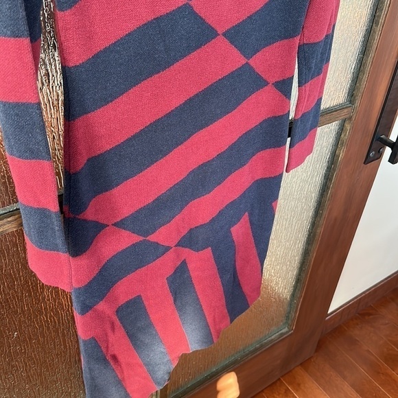 Slate & Willow striped asymmetric dress size Large - Picture 10 of 10